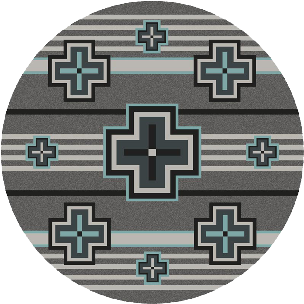 Bounty - Turquoise Southwestern Rug