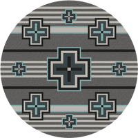 Bounty - Turquoise Southwestern Rug