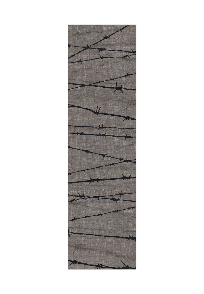 Barbed Wire Western Rug