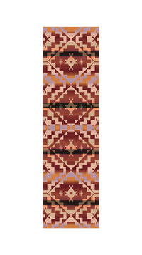 Life Path - Fire Aztec Rug