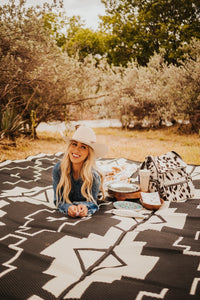 Ranch Rugs - Terlingua - Black + Ivory