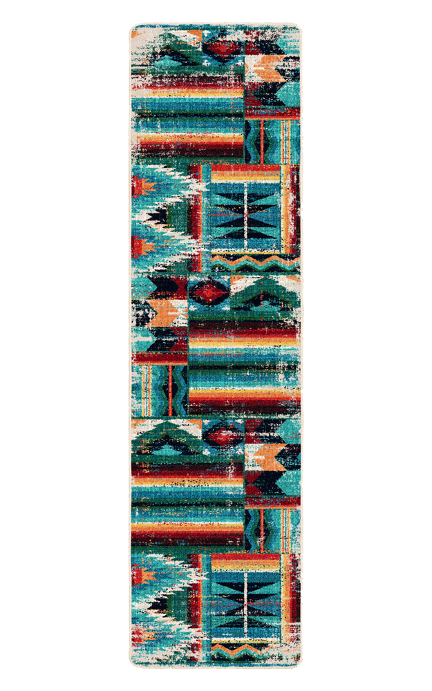 Caverns Turquoise Patchwork