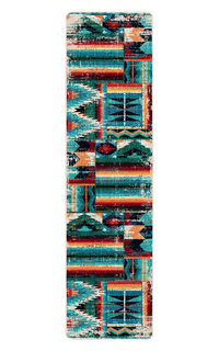 Caverns Turquoise Patchwork