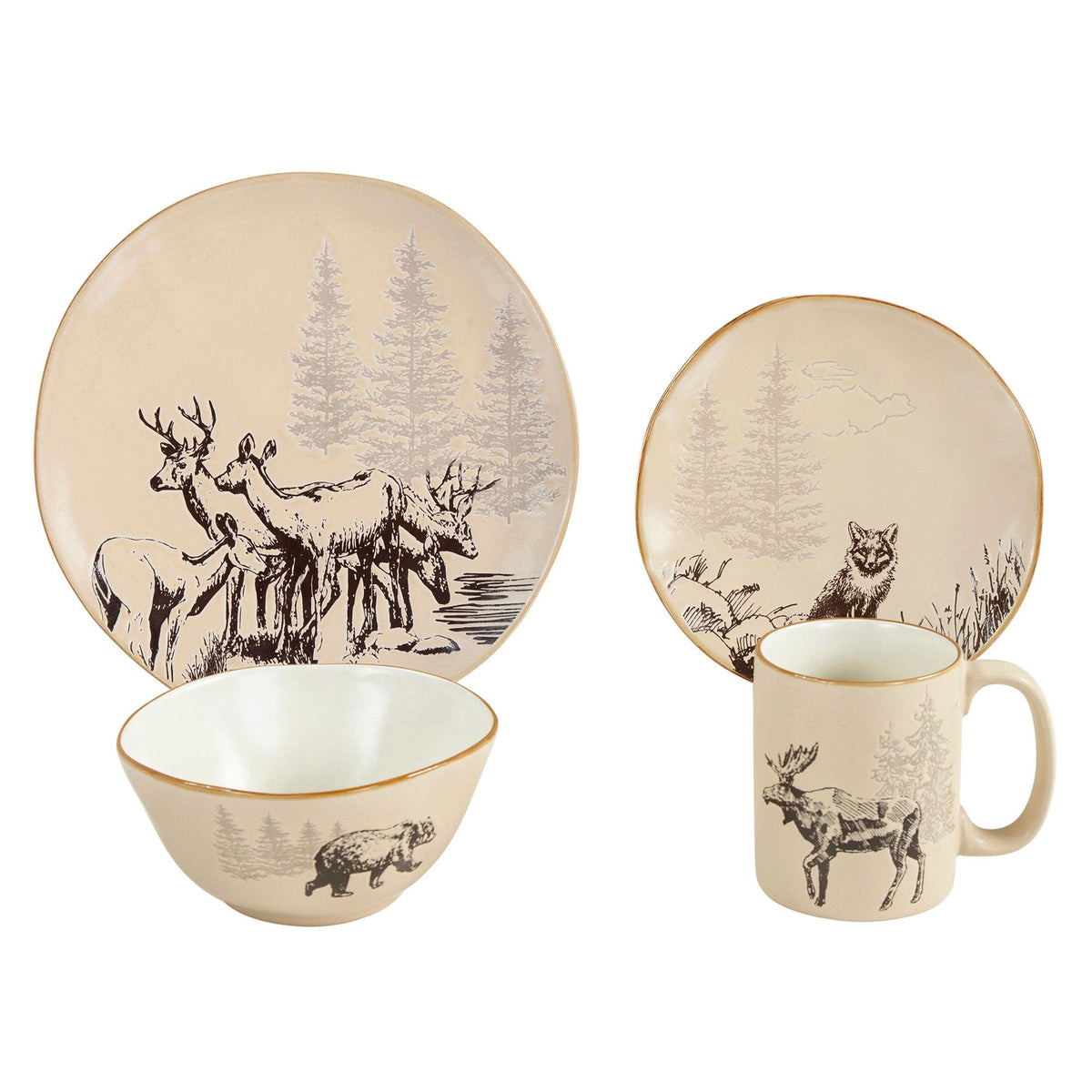 White Pine Mountain Dinnerware Set