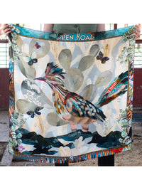 Indigo Morning Roadrunner Wild Rag