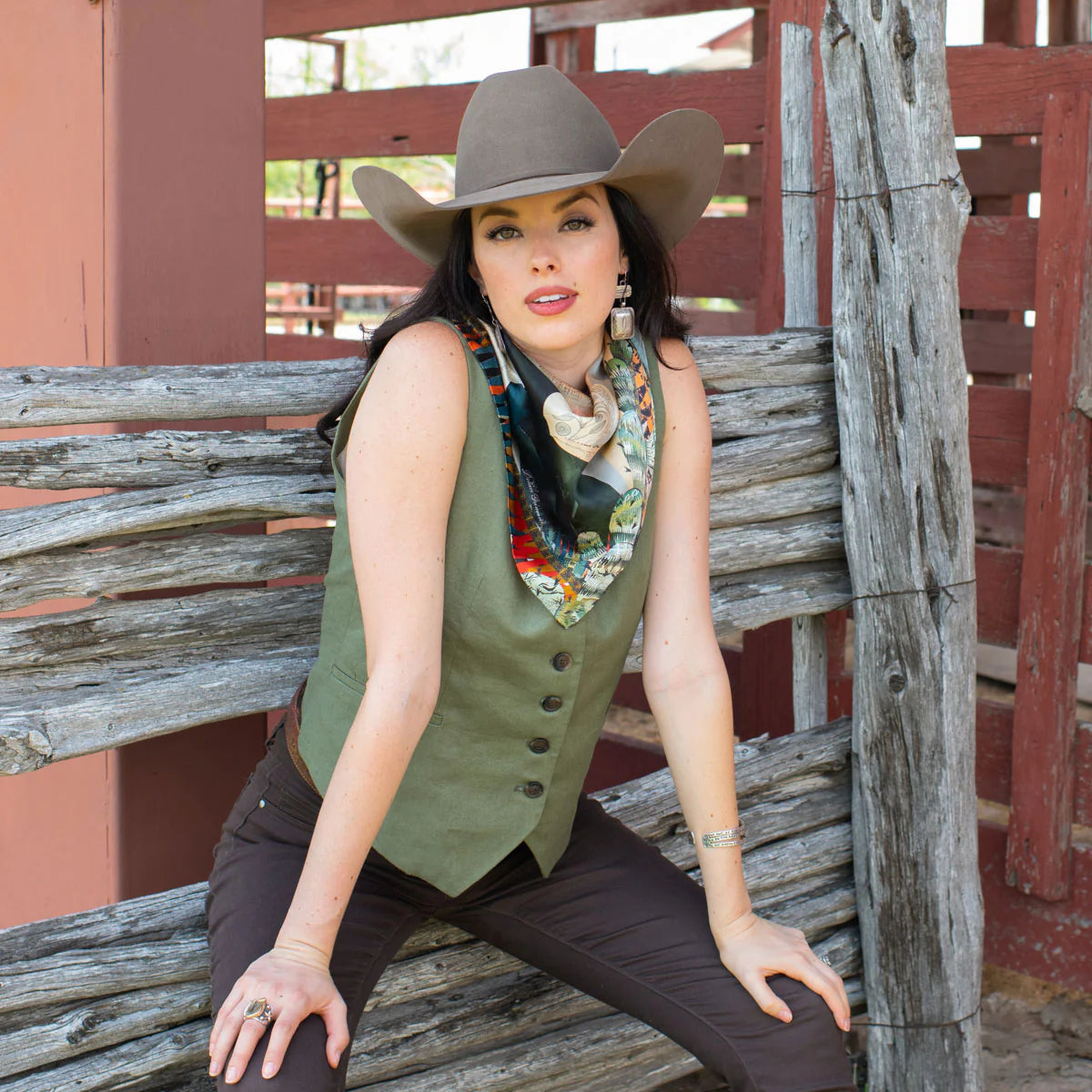 Indigo Morning - Roadrunner Wild Rag