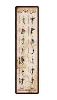 Fishing Flies Rug