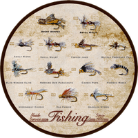 Fishing Flies Rug