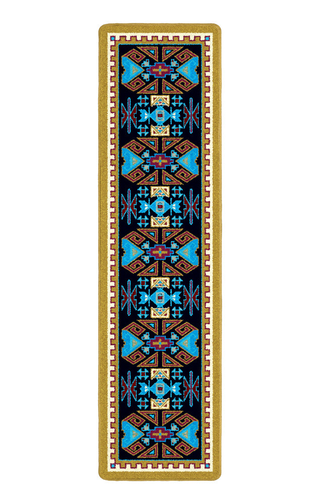 Four Rams - Copper Southwestern Rug