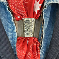 Western Scarf Slide- Giddy Up