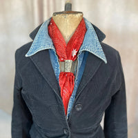 Western Scarf Slide- Giddy Up