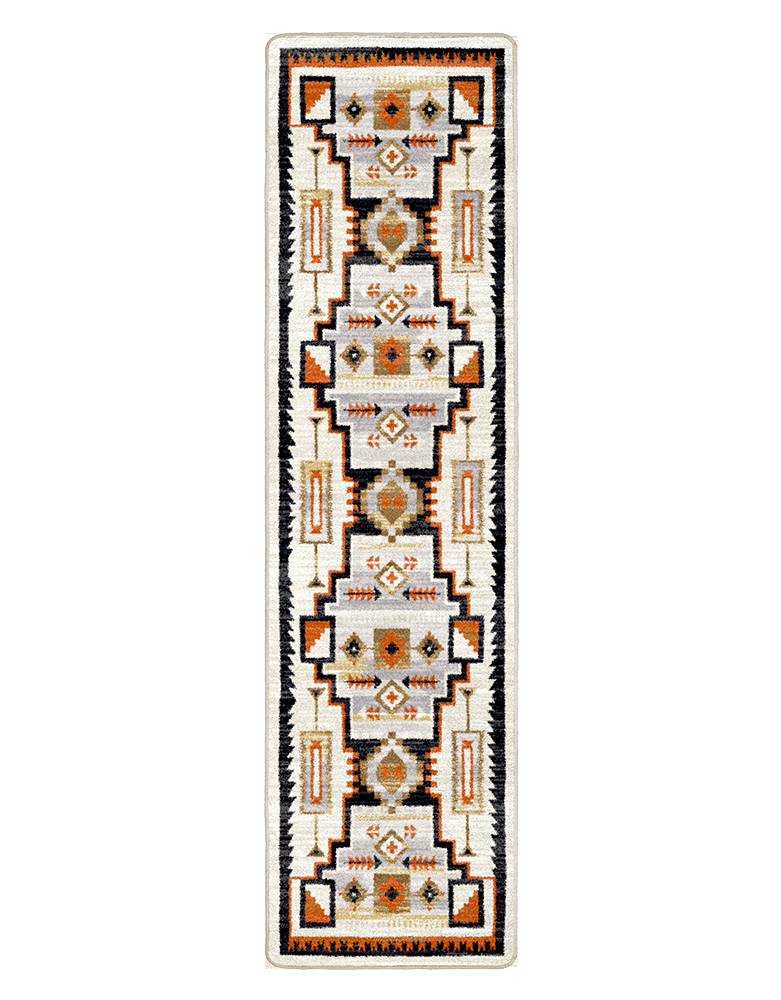 Head Winds - Coral Southwestern Rug