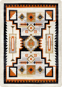 Head Winds - Coral Southwestern Rug