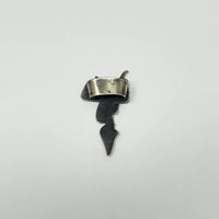 Western Scarf Slide - Silver Saddle