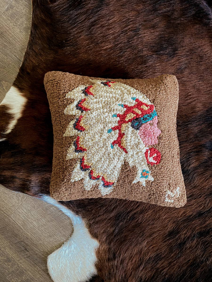 Chieftain Decorative Wool Pillow