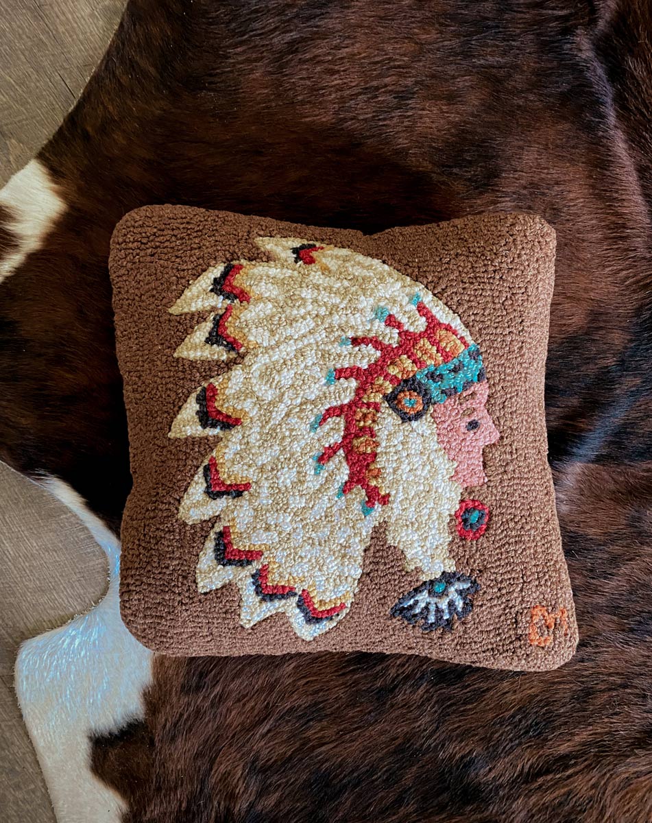 Chieftain Decorative Wool Pillow