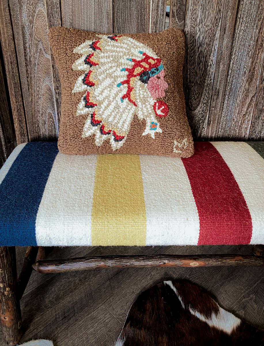 Chieftain Decorative Wool Pillow