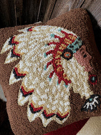 Chieftain Decorative Wool Pillow
