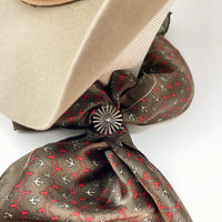 Western Scarf Slide - Spur Rowel