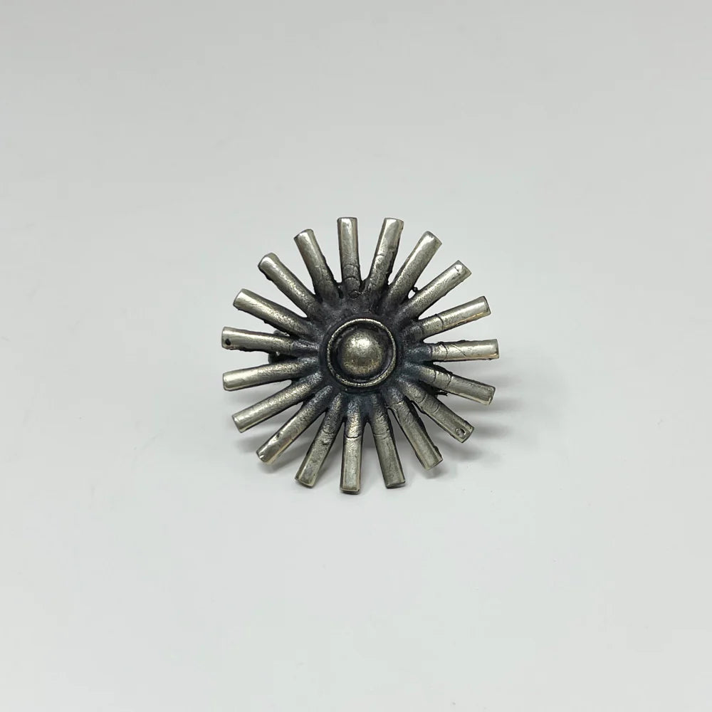 Western Scarf Slide - Spur Rowel