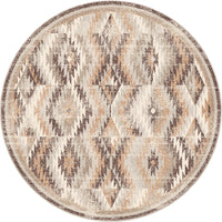 Just Praying - Distressed Natural Southwestern Rug