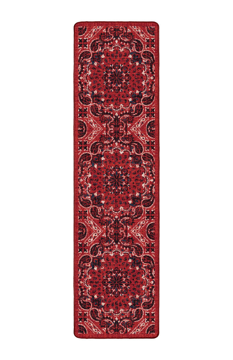 Kerchief - Rodeo Red Western Rug