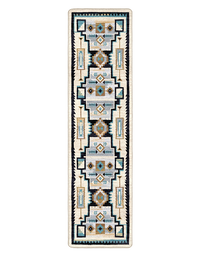 Head Winds - Turquoise Southwestern Rug