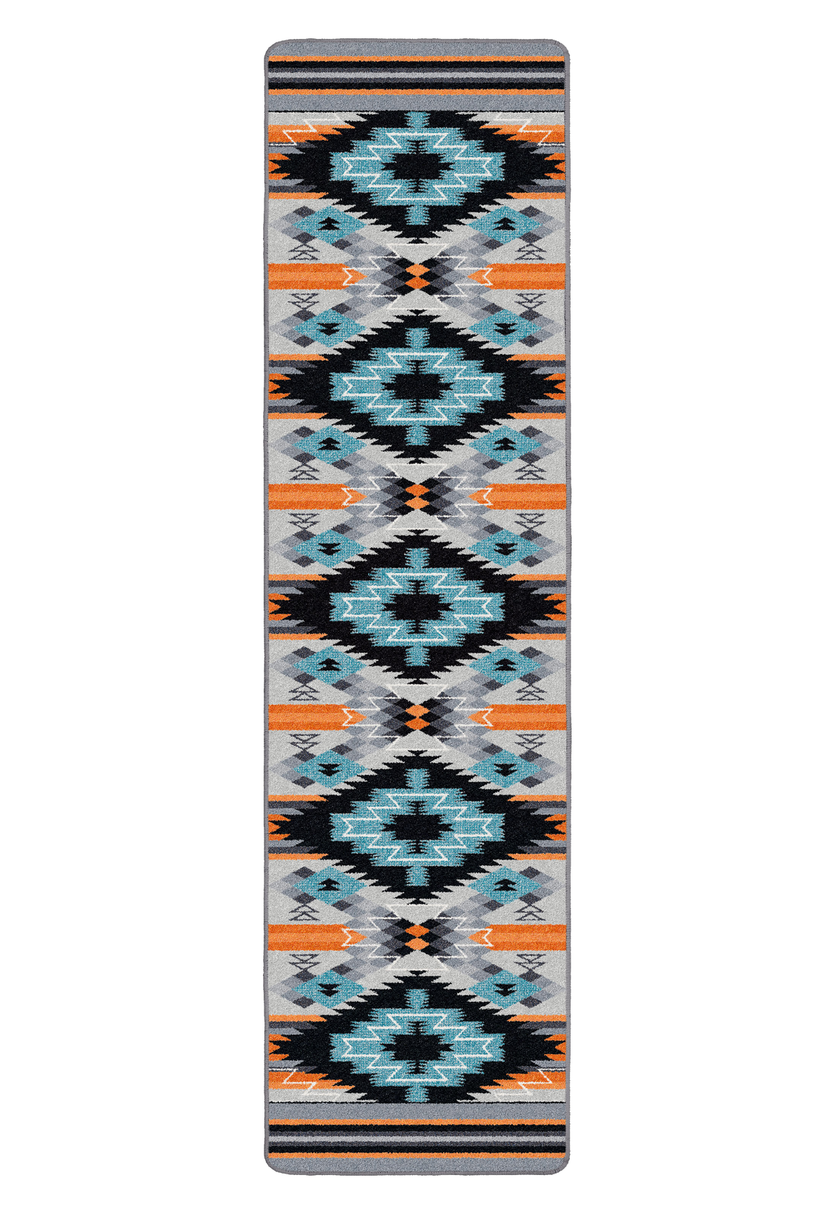 Radio Waves - Fire Rug