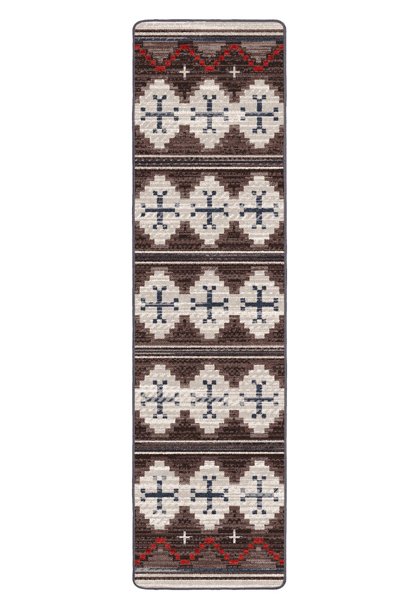 Pathways - Dusty Brown Western Rug