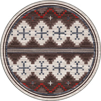 Pathways - Dusty Brown Western Rug