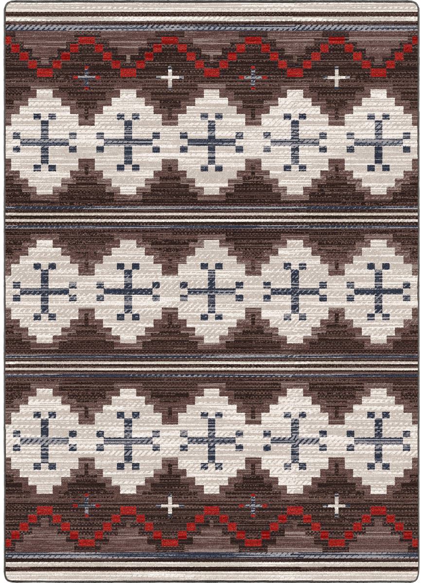 Pathways - Dusty Brown Western Rug