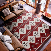 Pathways - Red Western Rug