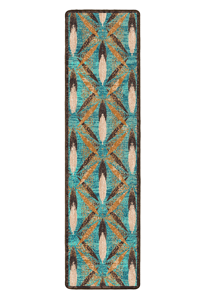 Plumage - Tropical Turquoise Rug