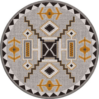Rain Giver - Obsidian Western Rug
