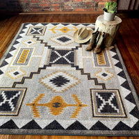 Rain Giver - Obsidian Western Rug