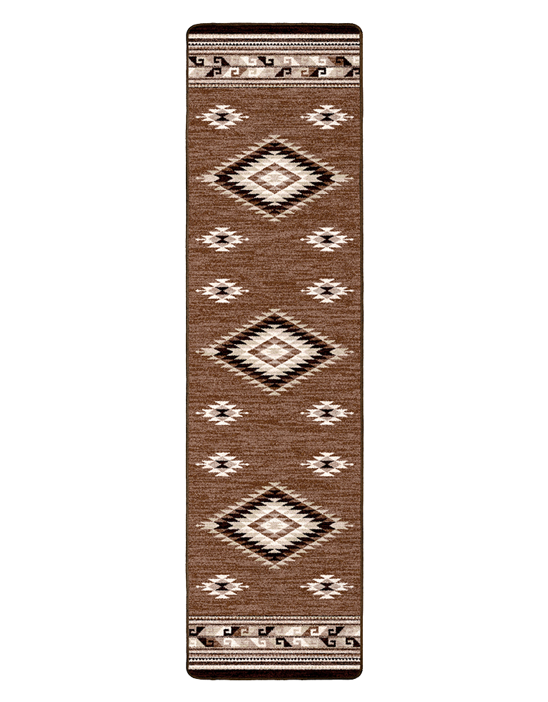 River Crossing - Brown Rug