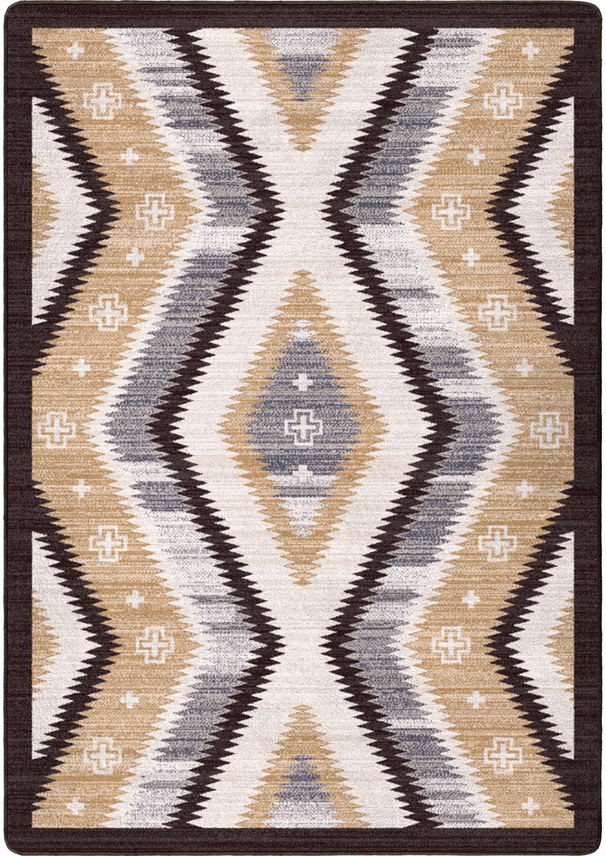Roar - Natural Aztec Rug