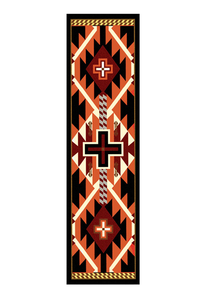 Rustic Cross - Black