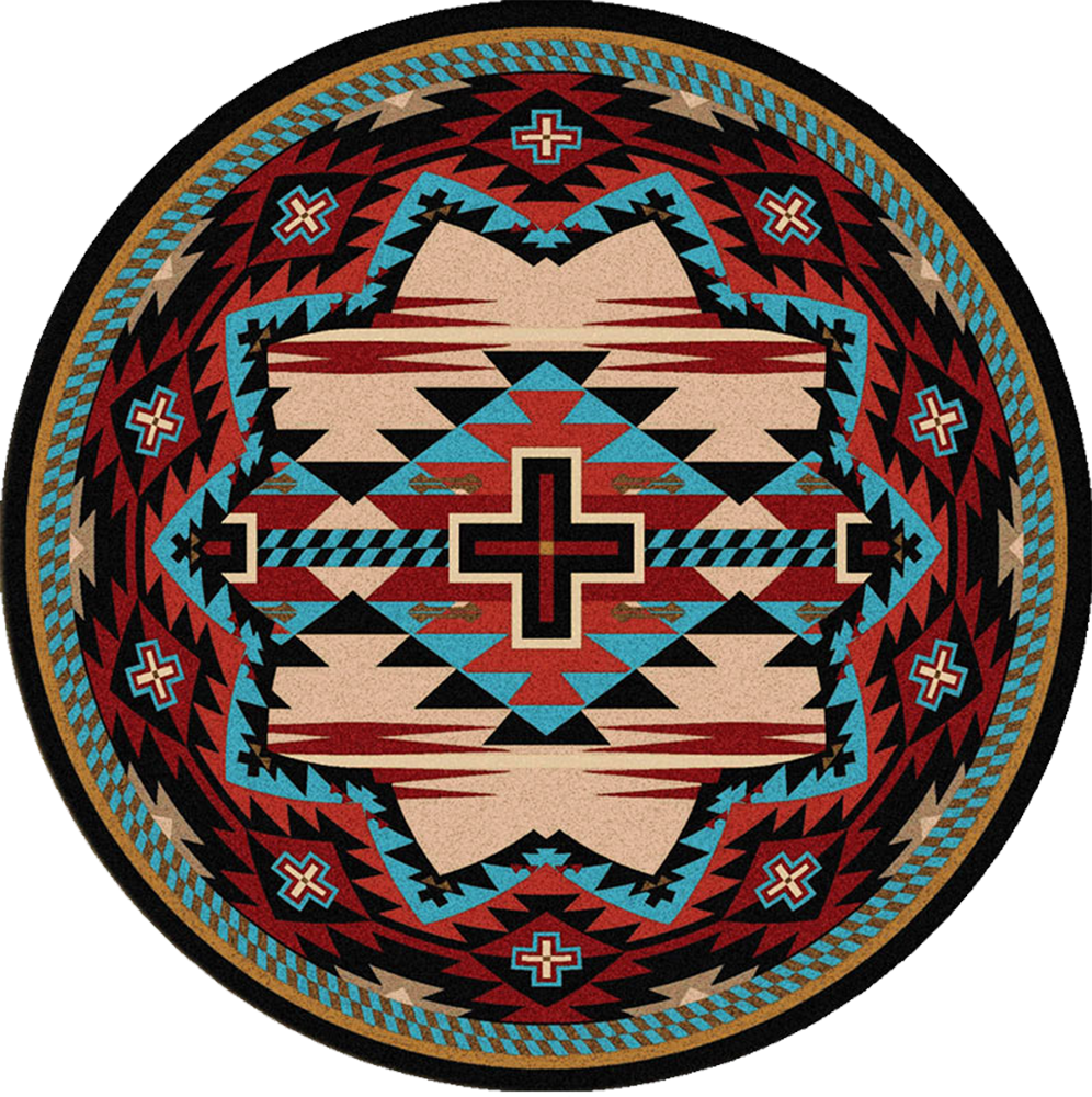 Rustic Cross - Blue