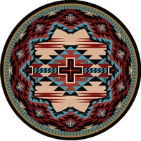 Rustic Cross - Blue