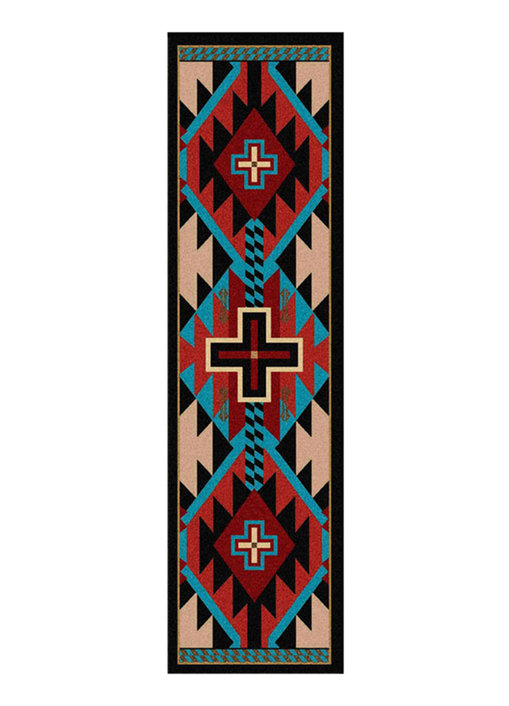Rustic Cross - Blue
