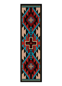 Rustic Cross - Blue