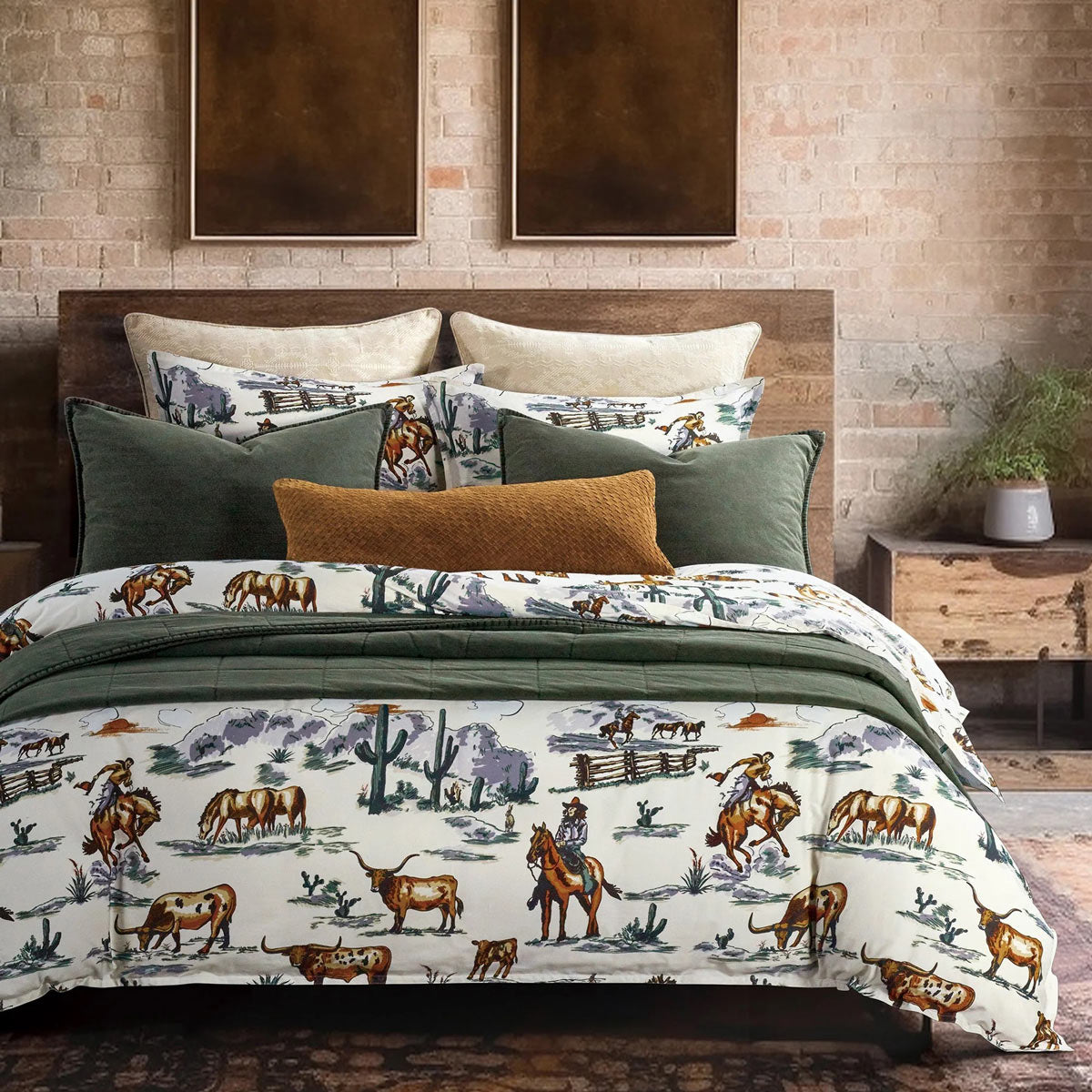 Ranch Life Western Cowboy Bedding