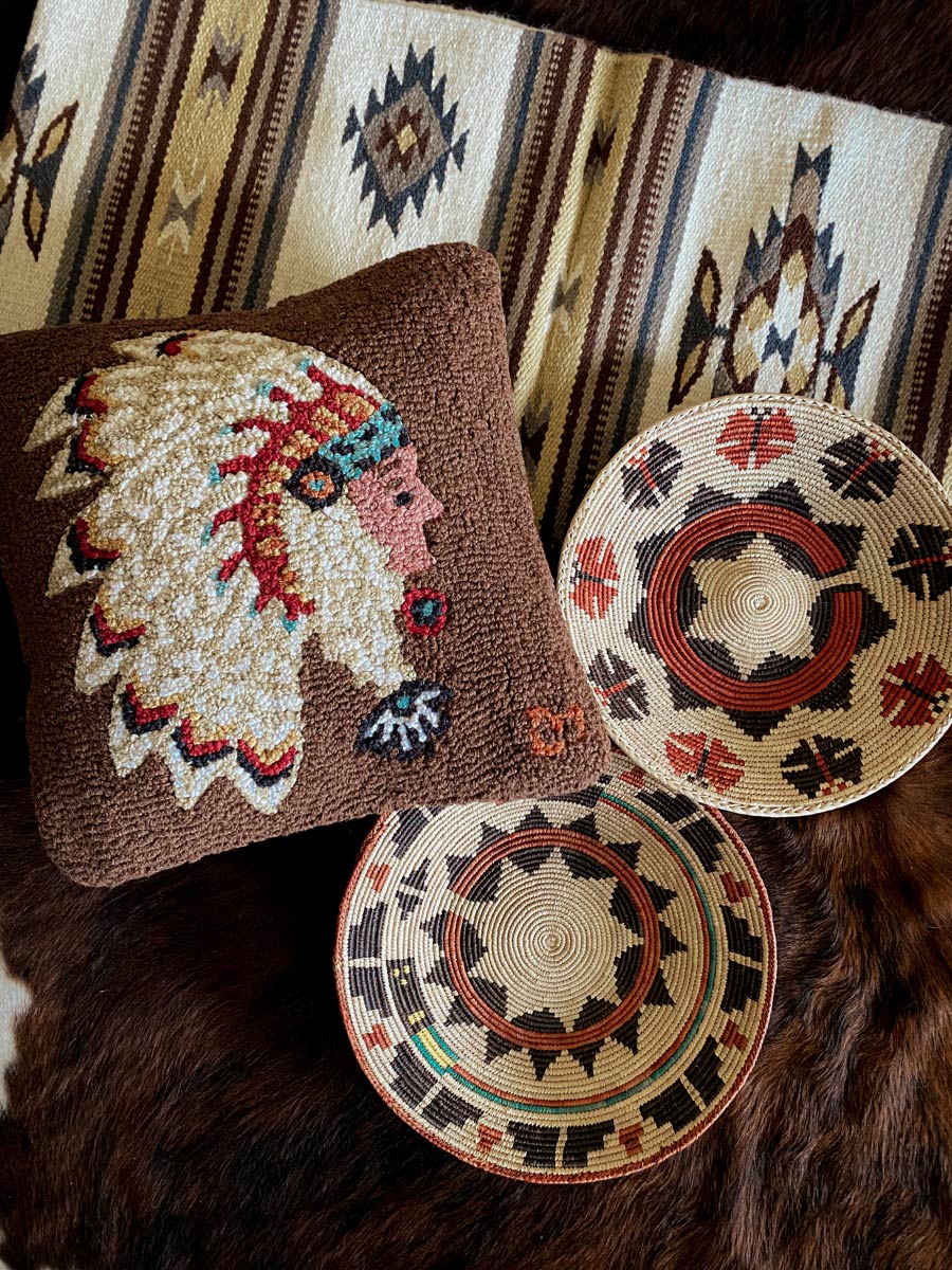 Chieftain Decorative Wool Pillow