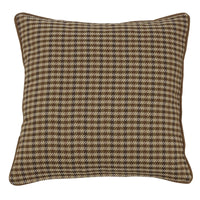 Crestwood Houndstooth & Suede Reversible Euro Sham