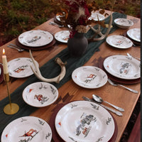 Painted Ranch Life 16pc Ceramic Dinnerware Set
