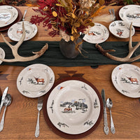 Painted Ranch Life 16pc Ceramic Dinnerware Set