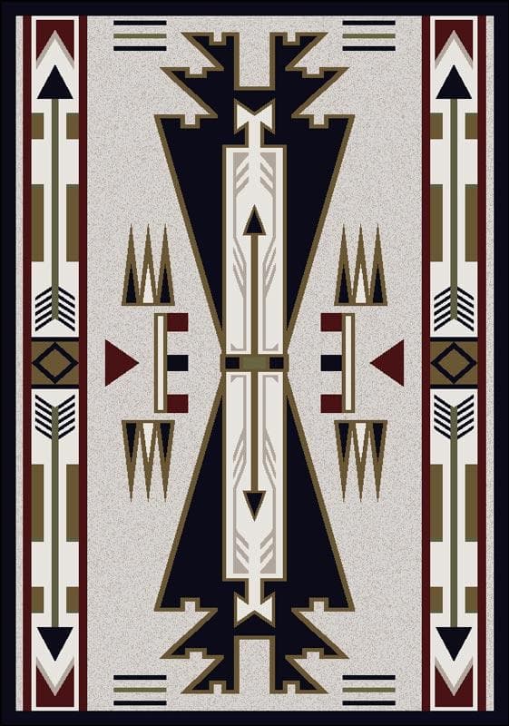 Horse Thieves - Natural Rug