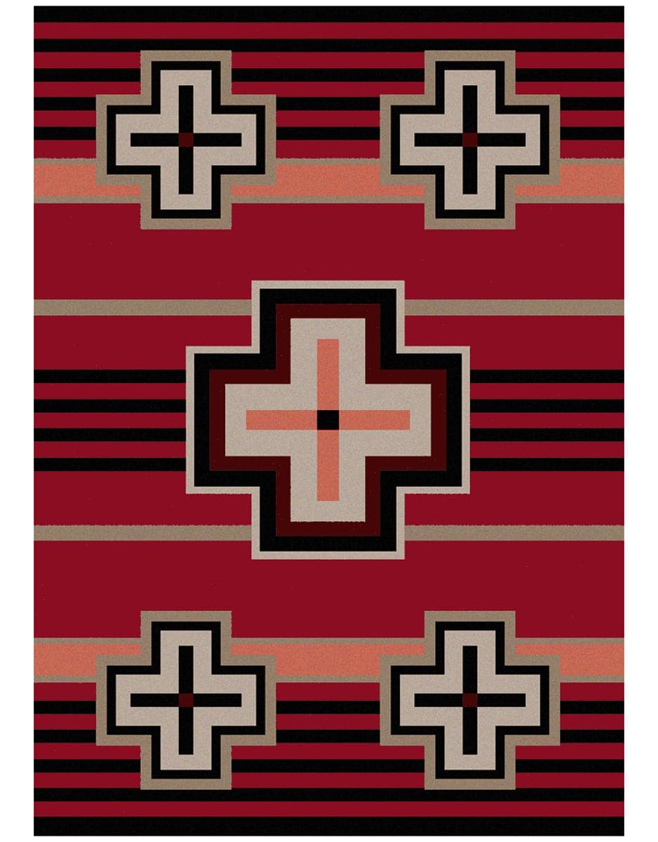 Bounty Red American Dakota Rug