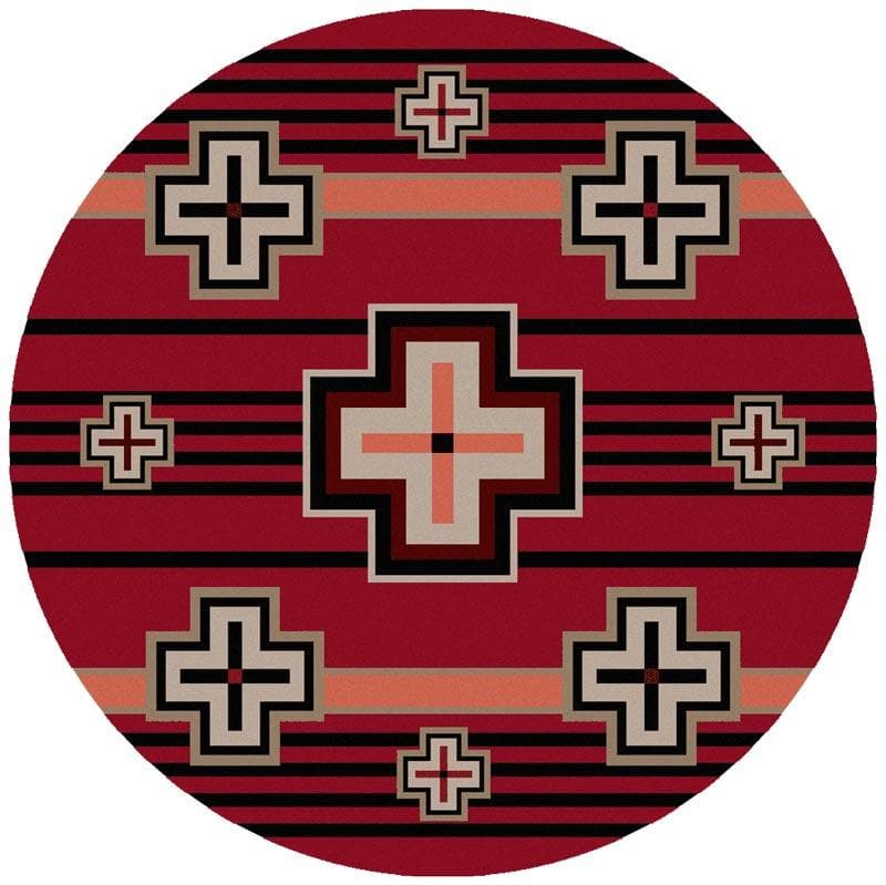 Bounty Red American Dakota Rug